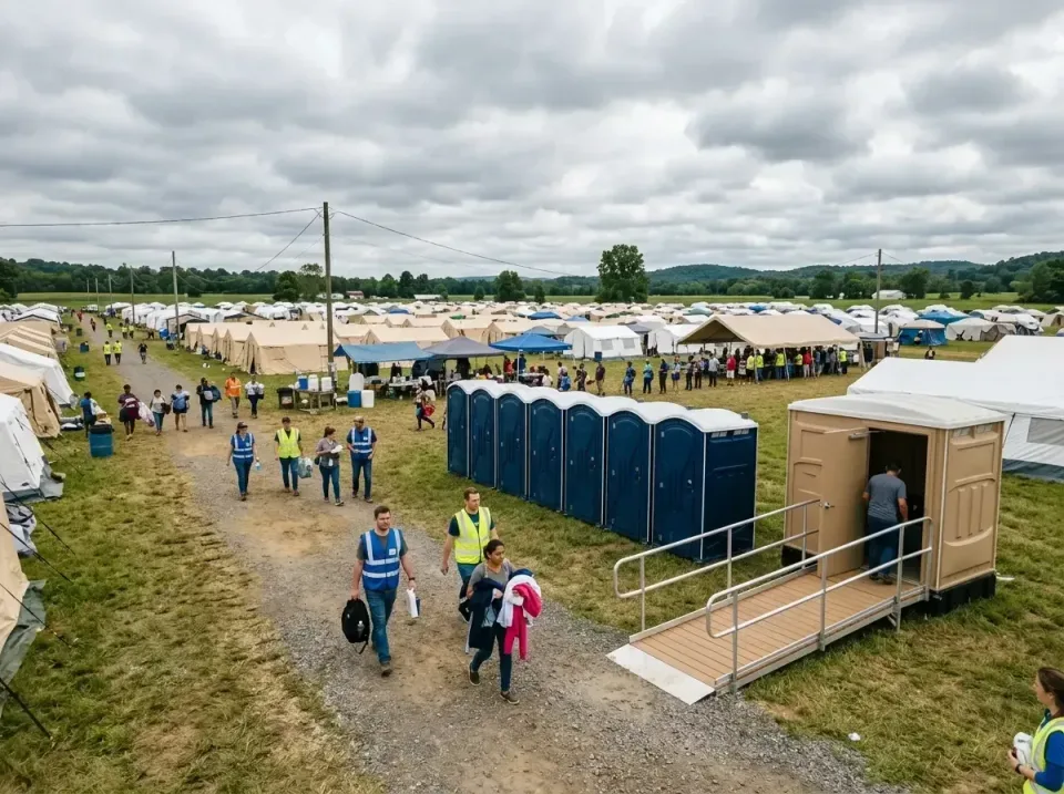 disaster-relief-camp-restrooms-010 — frequently asked questions, Dumpster & Portable Bathrooms Rental in Fulton, MD